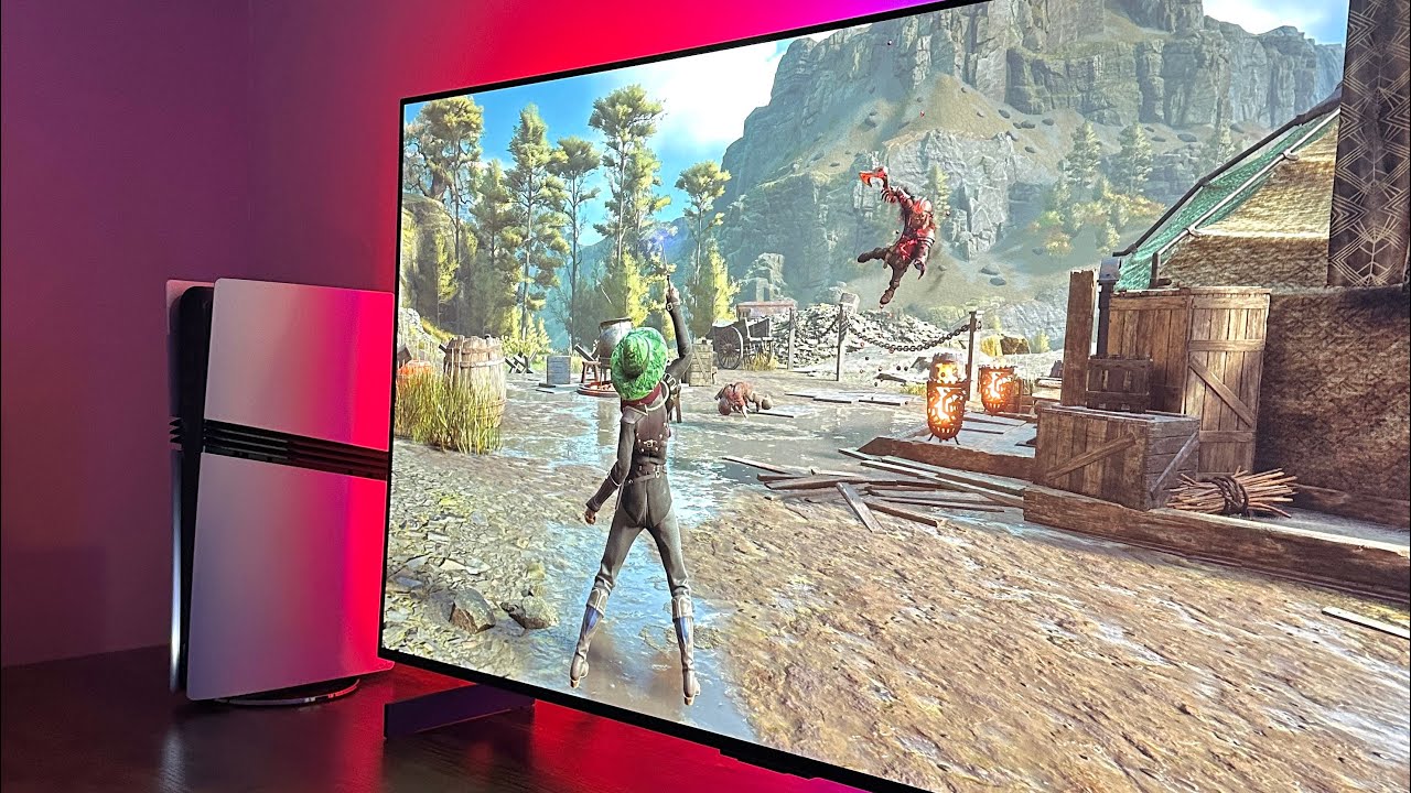 Hogwarts Legacy Combat Looks Unreal on LG OLED C5 | PS5 Pro | 4K HDR 120FPS