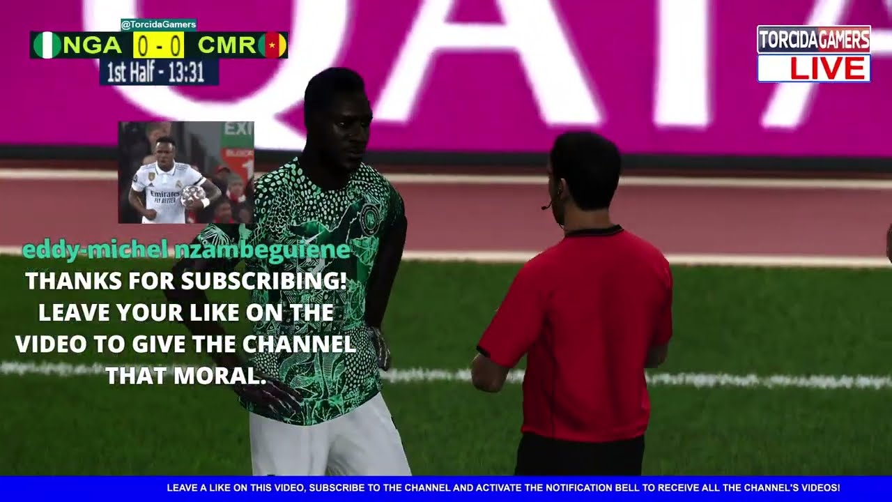 Nigeria vs Cameroon | Africa Cup of Nations 2024 - Round of 16 | eFootball PES 2021