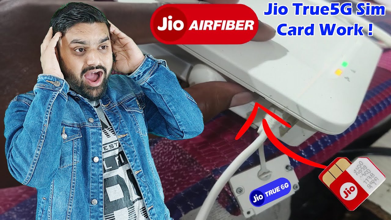Jio AirFiber Work on Jio True5G Sim Card | Jio AirFiber Details | Jio AirFiber Offers on Connection