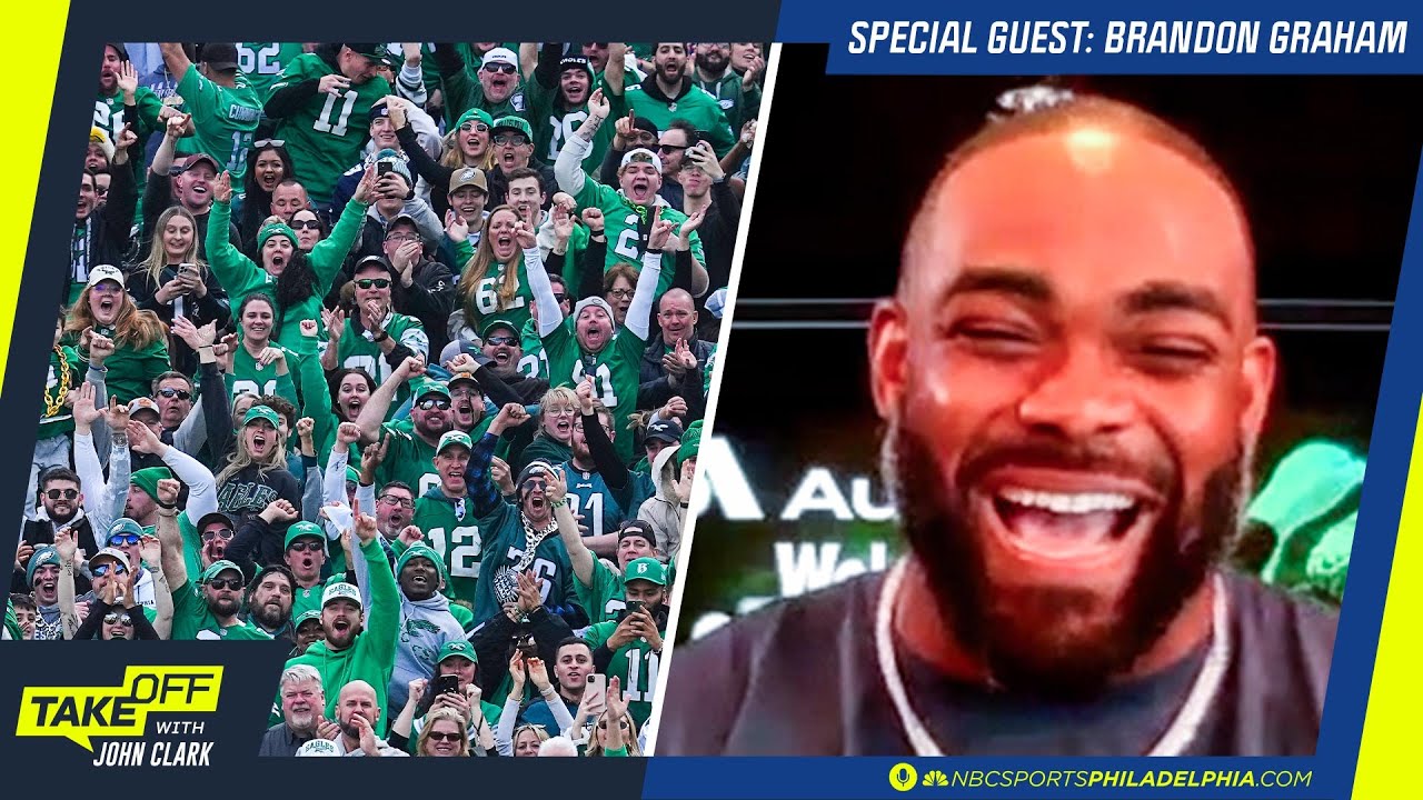 Brandon Graham on sitting in the stands for Eagles vs Cowboys | Takeoff with John Clark