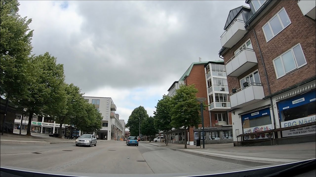 Kör från Falkenberg till Skrea Strand