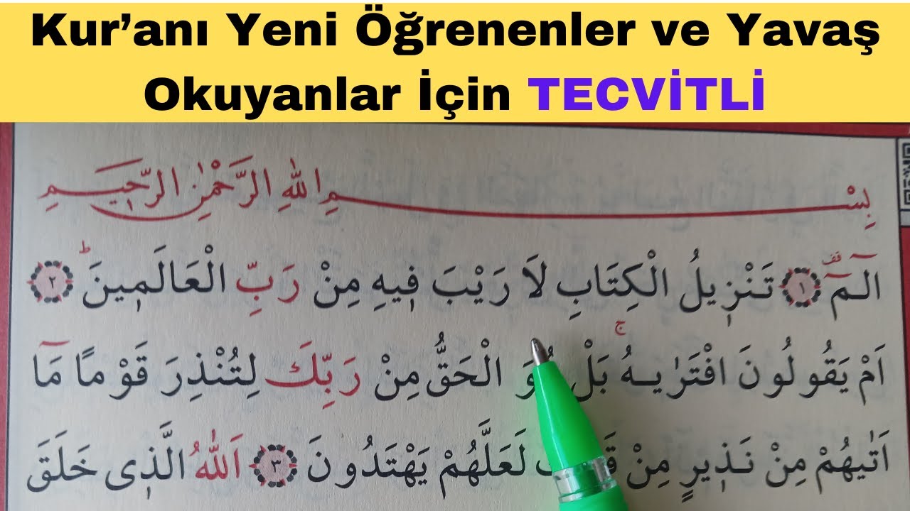 414-416. Sayfalar / Kur'anı Yeni Öğrenenler ve Yavaş Okuyanlar İçin Tecvitli Okuma  /Takip Edelim