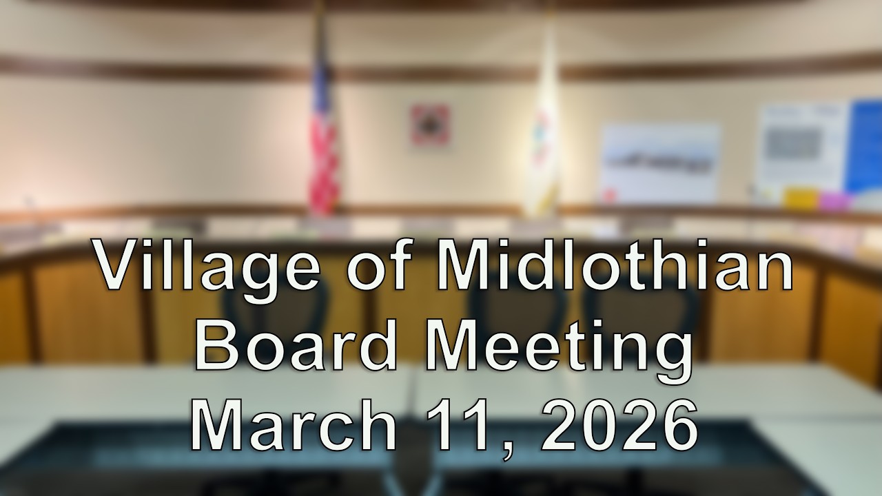 Village of Midlothian - Board Meeting on March 11, 2026