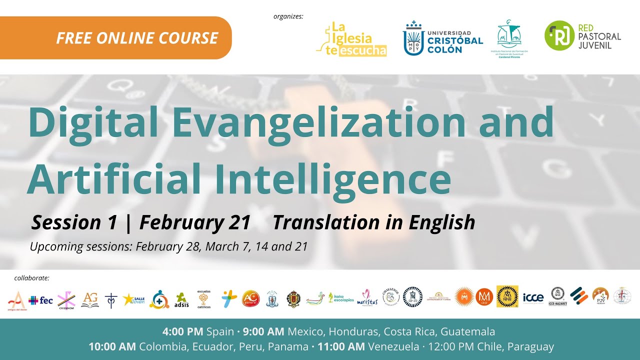Digital Evangelization & AI Workshop | February 21 | Red Pastoral Juvenil | Session 1/5