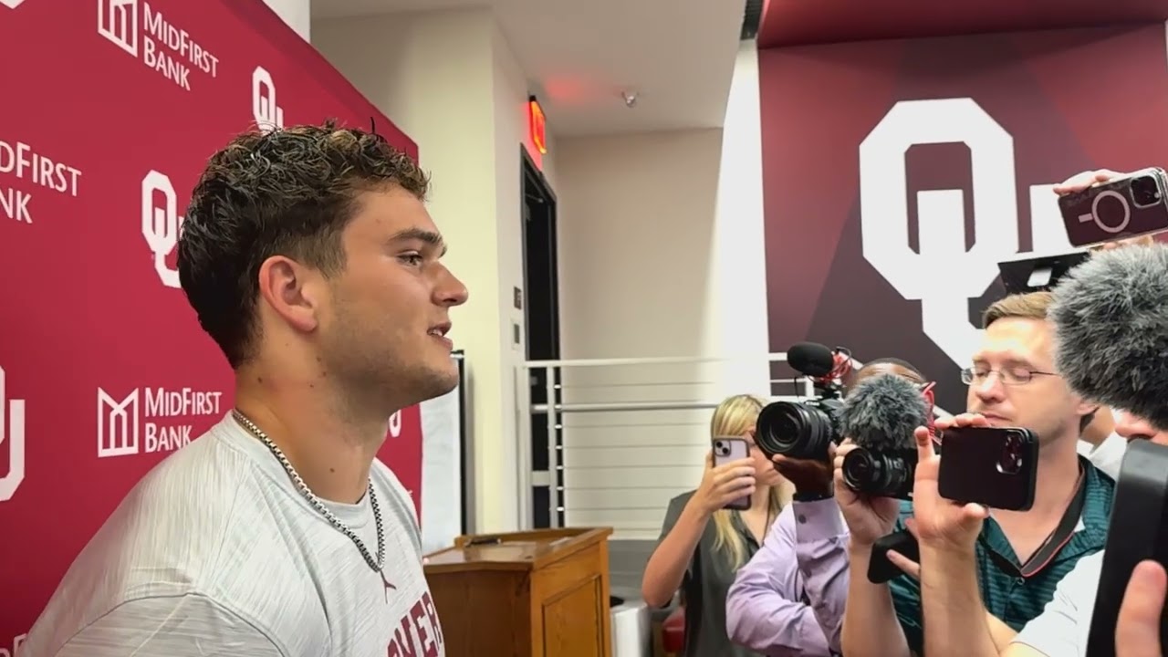 OU Football: Owen Heinecke Postgame Interview | Oklahoma 24, Michigan 14