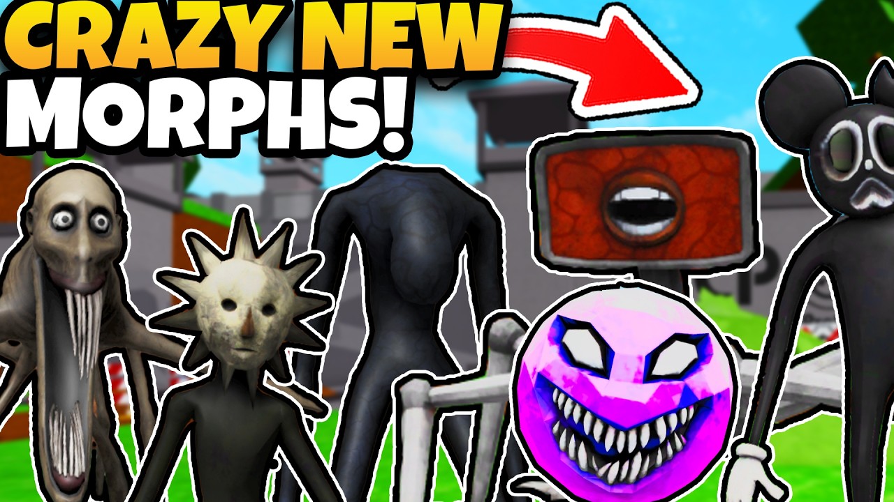 НОВЫЕ безумные морфы только что ВЫШЛИ в обновлении SCP MORPHS!