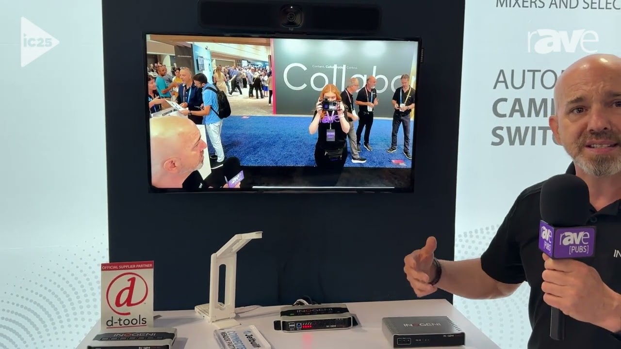 InfoComm 2025: INOGENI Features Multi-Camera Switcher Solutions, Including Share2U, CAM300, CAM230