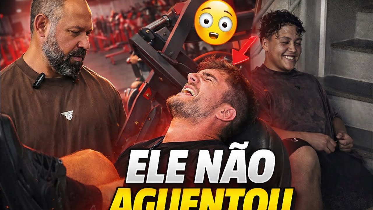 QUASE DESISTIRAM? Treino de Pernas Brutal com Polastro e Cierro #fisiculturismo #treinodepernas 