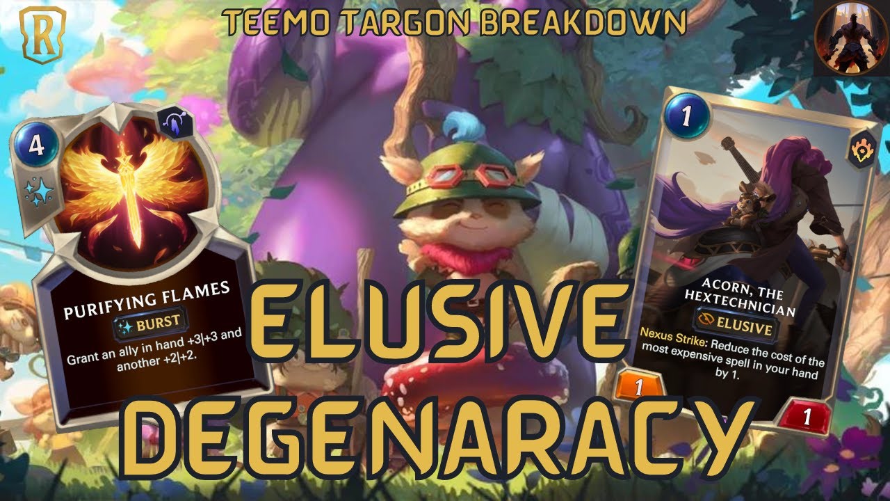 The Most Busted Elusive Deck Now Also Plays Sump Monument ft. Teemo | Legends of Runeterra