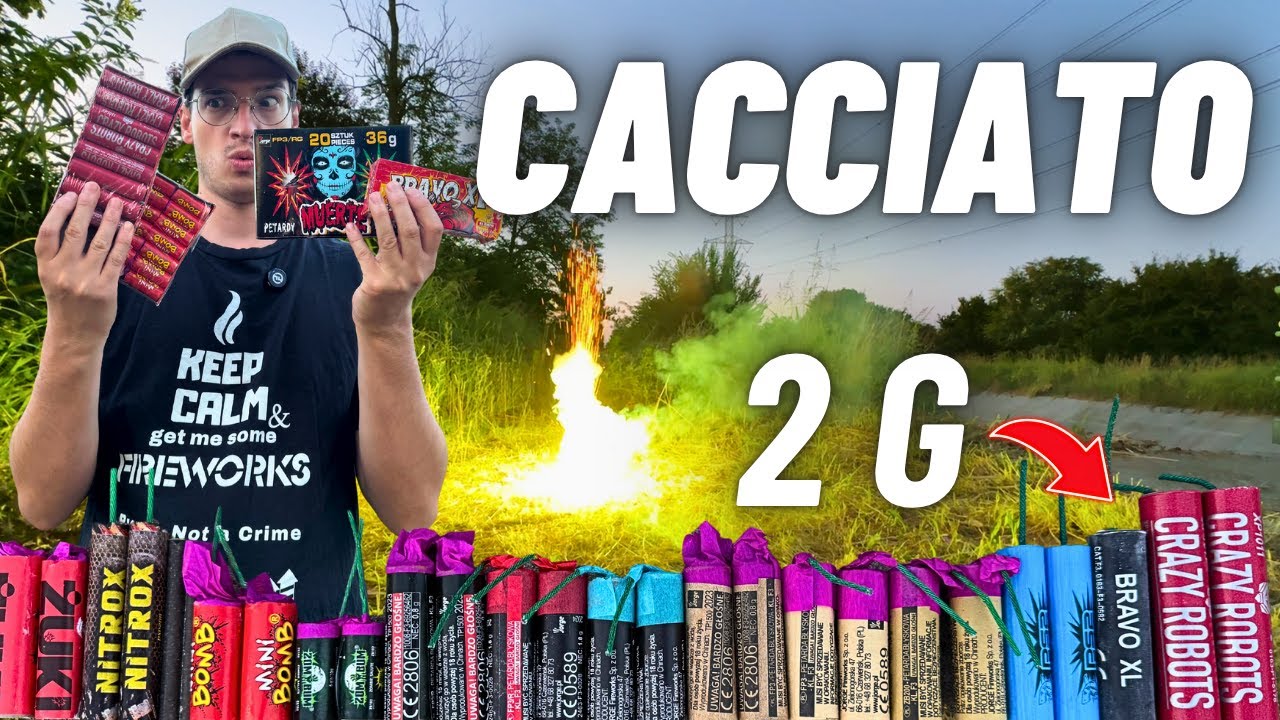 Super CONFRONTO tra 15 PETARDI POLACCHI DIVERSI così POTENTI che me ne sono DOVUTO ANDARE VIA!