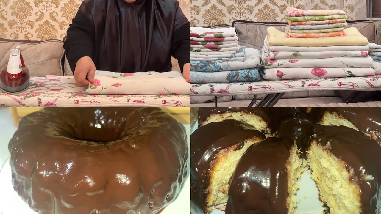 DOLABIMI TƏMİZLƏDİM. BOL SOUSLU KEKS. ÜTÜ İŞİ.