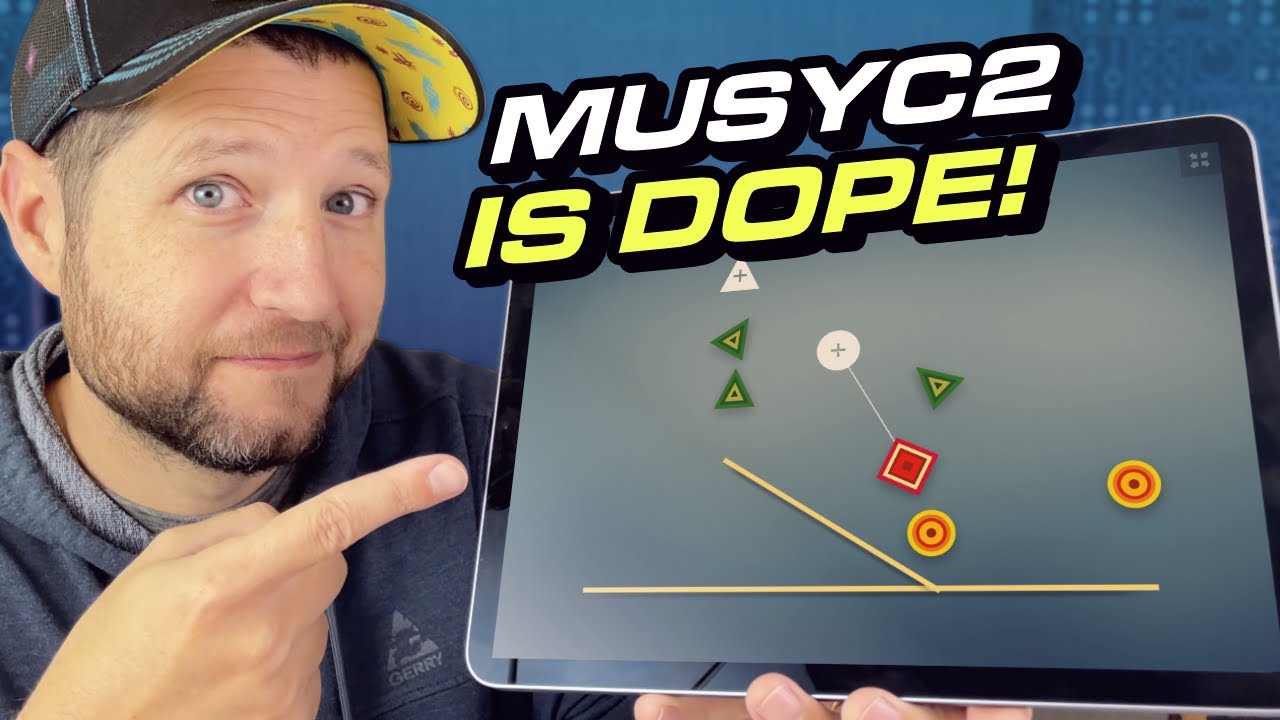 Musyc2 by Fingerlab | Game Physics + Generative Music AUv3 (Mac & iOS)