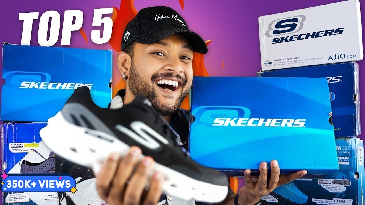 Top 5 Best Skechers Shoes for Men 🔥 Best Comfortable Running/Gym Shoes Haul Review 2024 | ONE CHANCE