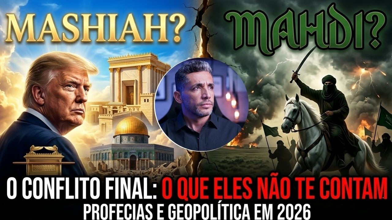 TRUMP E O TERCEIRO TEMPLO: O Plano 0culto para o Mahdi e o Mashiah em Jerusalém