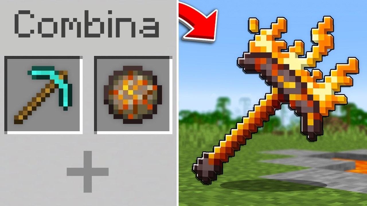 MINECRAFT MA PUOI UNIRE OGNI OGGETTO!