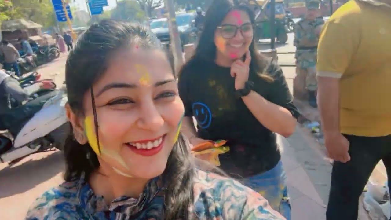Holi vlog 🥰