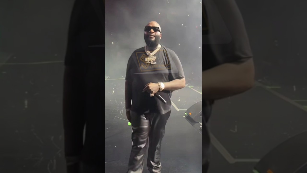 Rick Ross performs Hustlin' at The Millennium Tour 🎤 #hiphop #rickross #concert