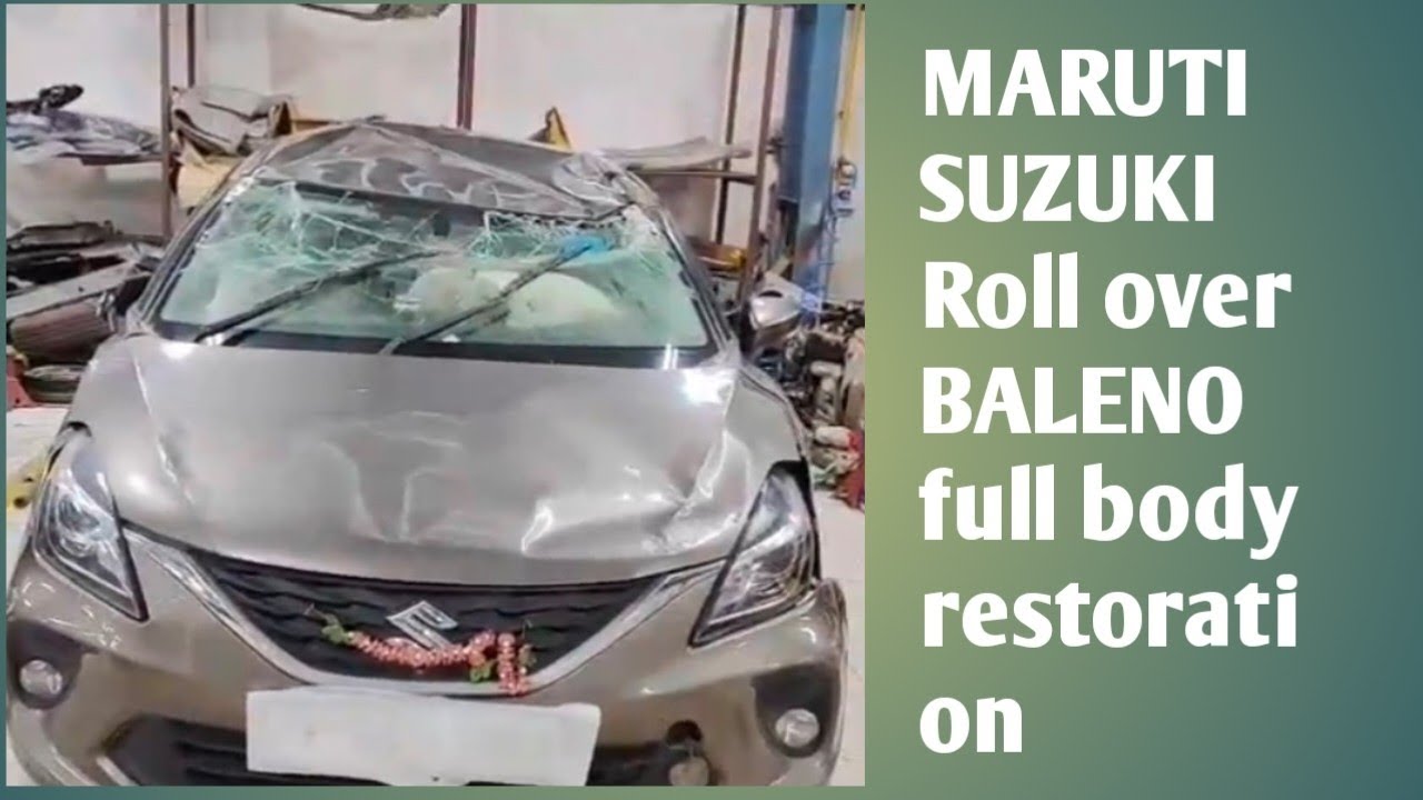Baleno full body restoration, বেলি'ন ৰীপিয়া ভিডিঅ' #assamese #viral #automobile #body repear vlog