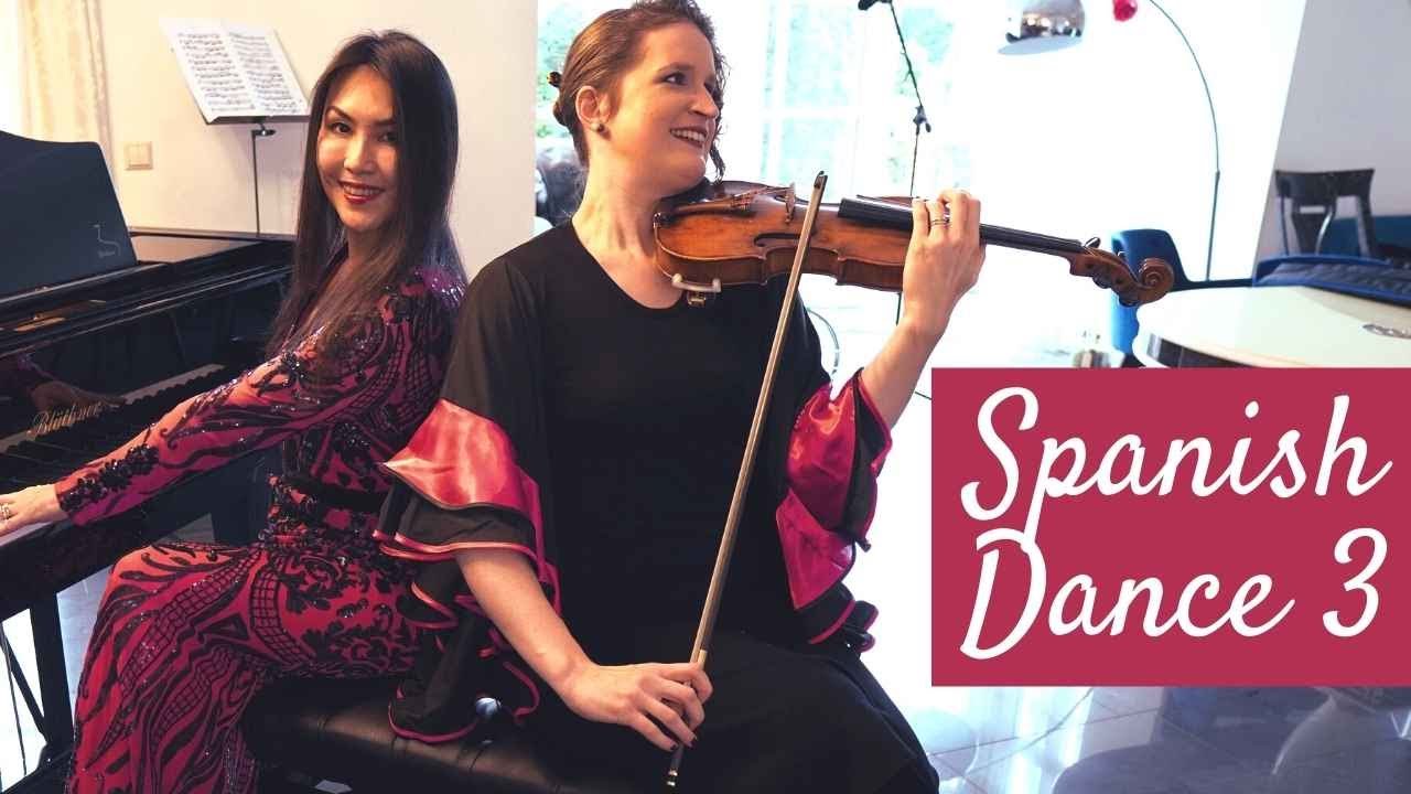 Spanish Dance no 3 op 12 by Moszkowski violin and piano
