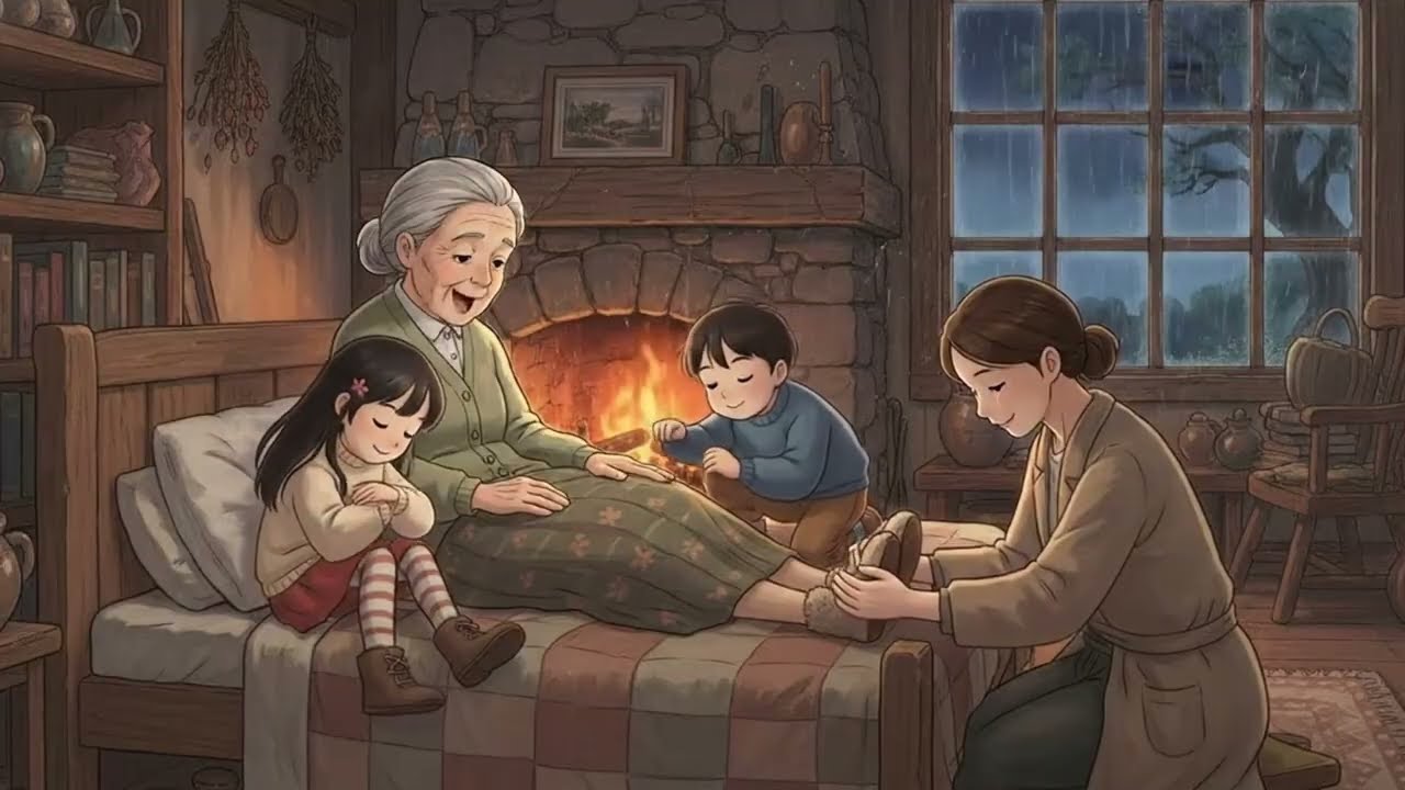 A Peaceful Tour of Grandma’s Countryside Home 🌿 | Cozy Ghibli-Style Story