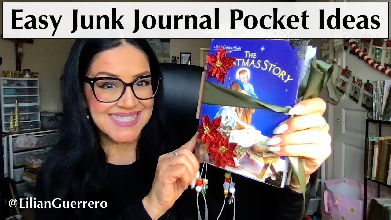 What Makes A Good Junk Journal Pocket and Tuck Spot?  Easy Junk Journal Process - Beginner Friendly