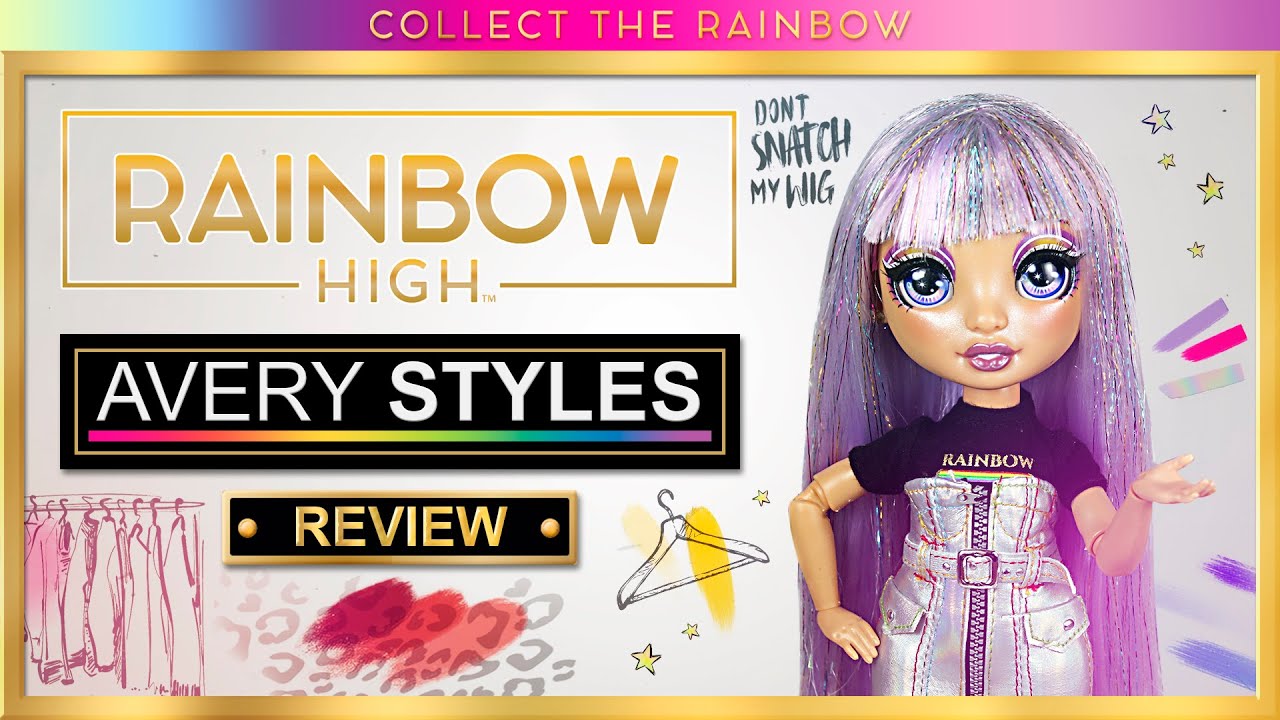 Review AVERY STYLES, Fashion Studio 🌈 Especial Rainbow High 🌈