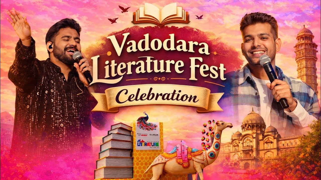 Inside vadodara literature fest|Full vibes only😗...#youtubeshorts #shorts 
