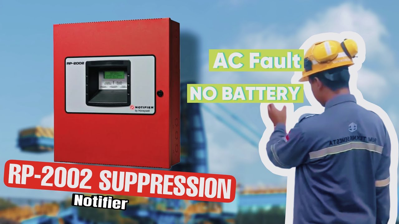 Cara mengatasi AC Fault dan Battery Troubel pada RP2002 Suppression