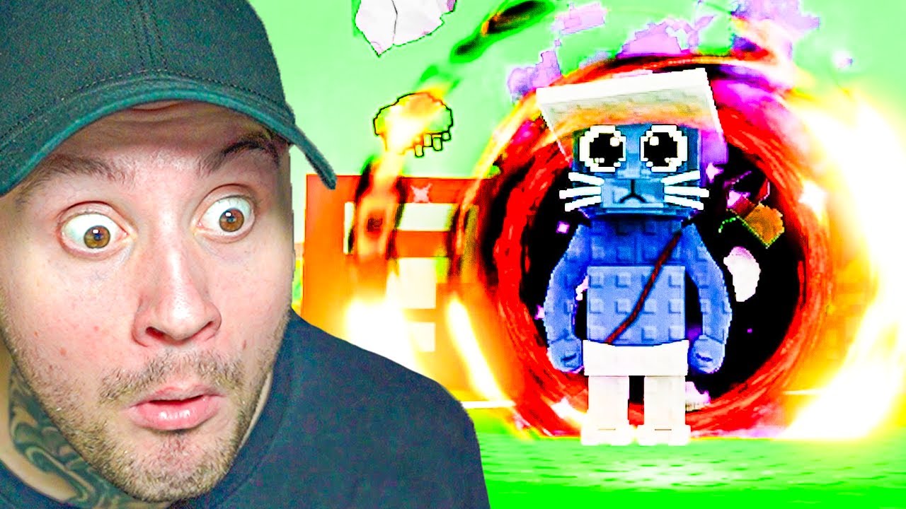 Ich spiele das 18 mal Break a Lucky Block in Roblox !!!