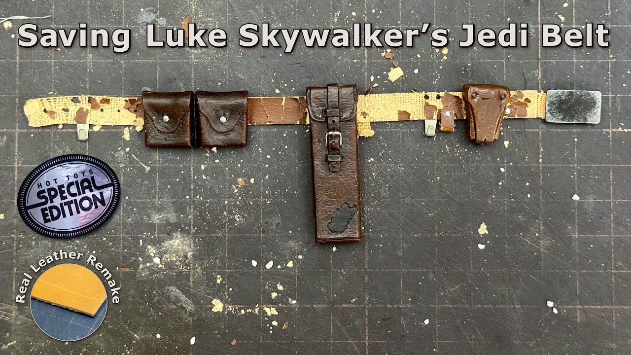 I Restored Luke Skywalker’s Jedi Belt. From Cracked to Perfect Again.