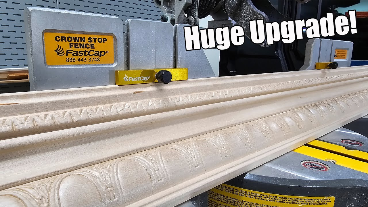 If You Work With Crown Molding, You Need This! FastCap Crown Stop Fence