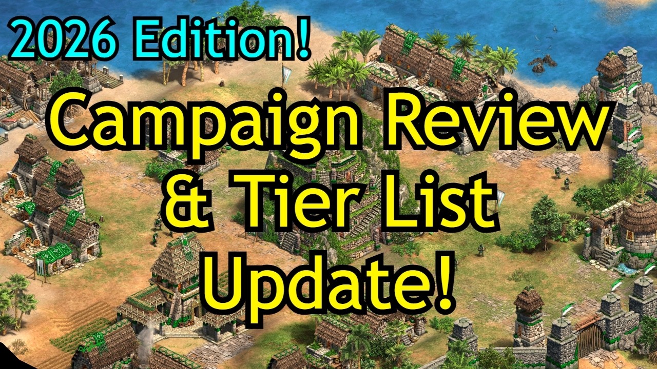AoE2: DE Campaign Review & Tier List Update!