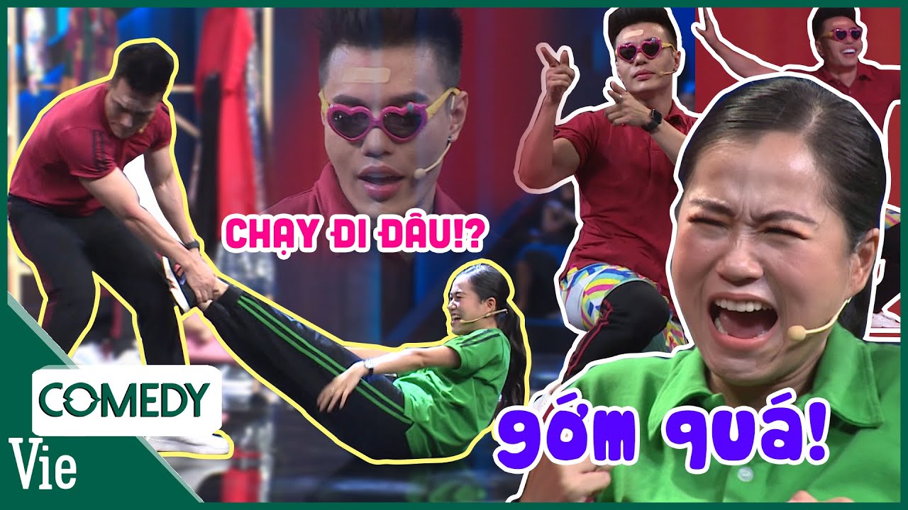 Lâm Vỹ Dạ la toáng Dương Lâm mặc quần bơi múa sexy, lôi cả đám xoành xoạch trượt dài trên sàn
