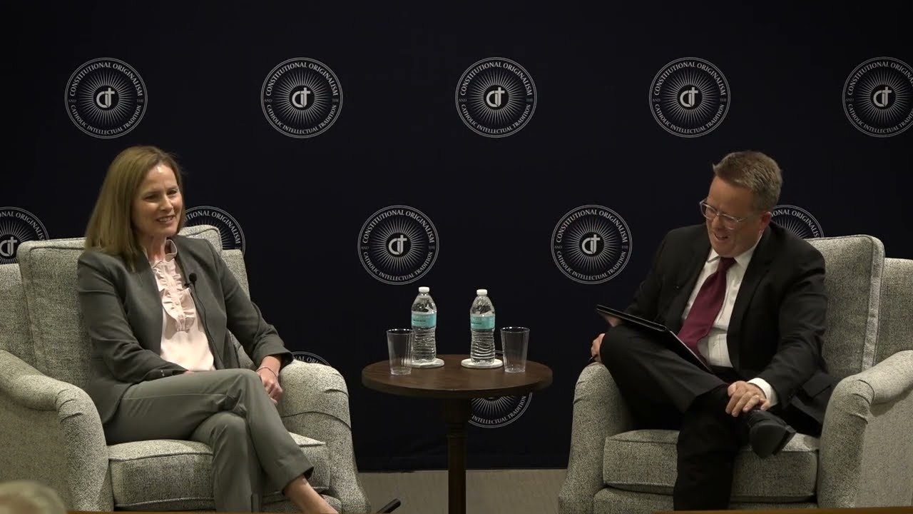 A Conversation with Justice Amy Coney Barrett