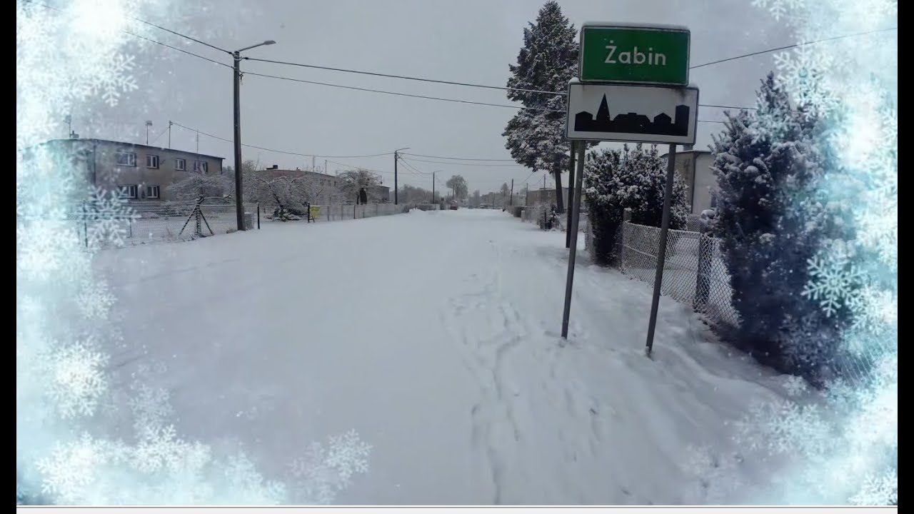 Żabin - zima 2026