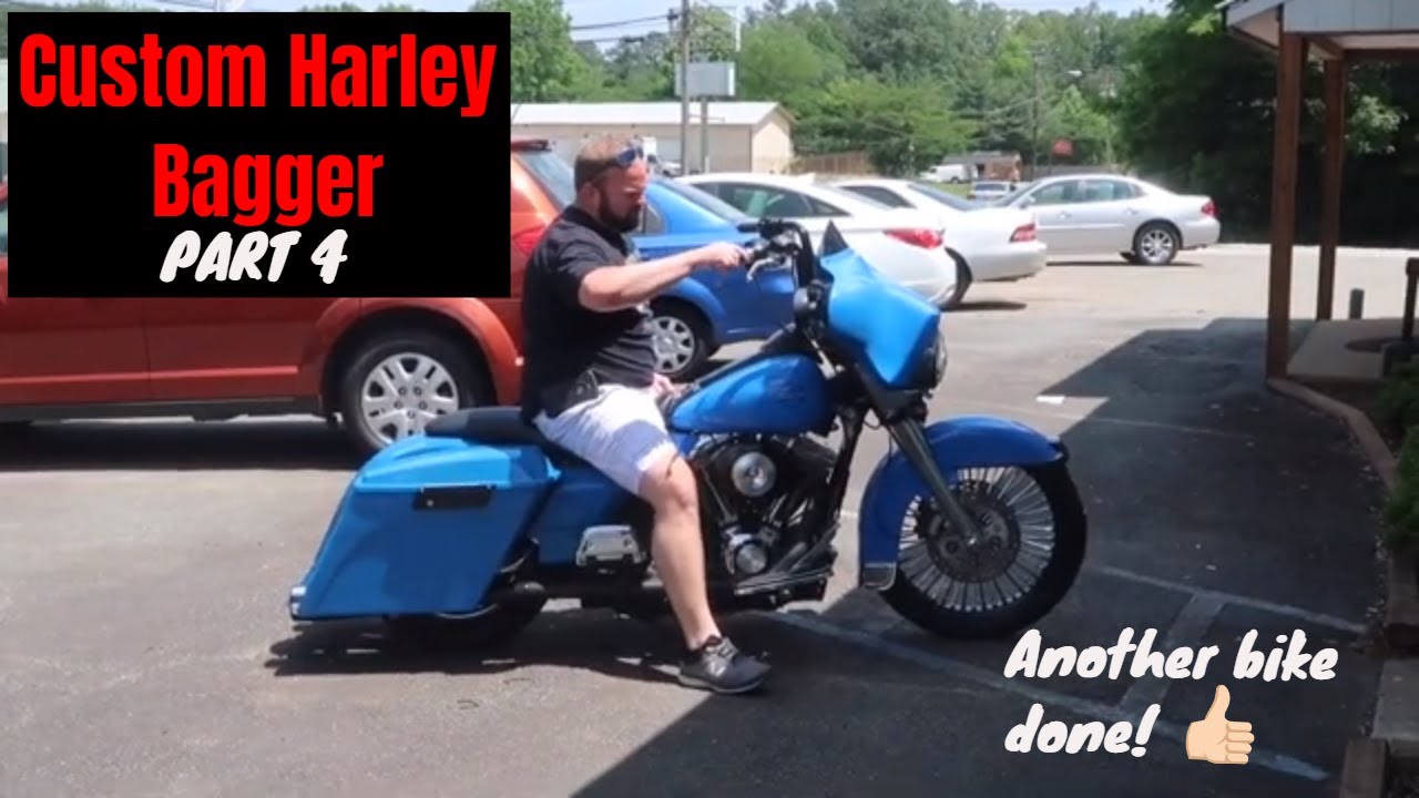 Кастомный Harley Bagger, часть 4 // Бюджетные реставрации Bagger