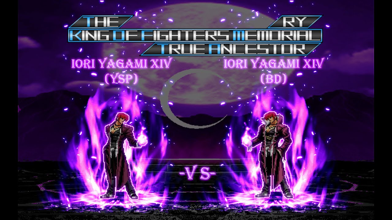 [KOF True Ancestor] Iori Yagami XIV (YSP) vs Iori Yagami XIV (BD)