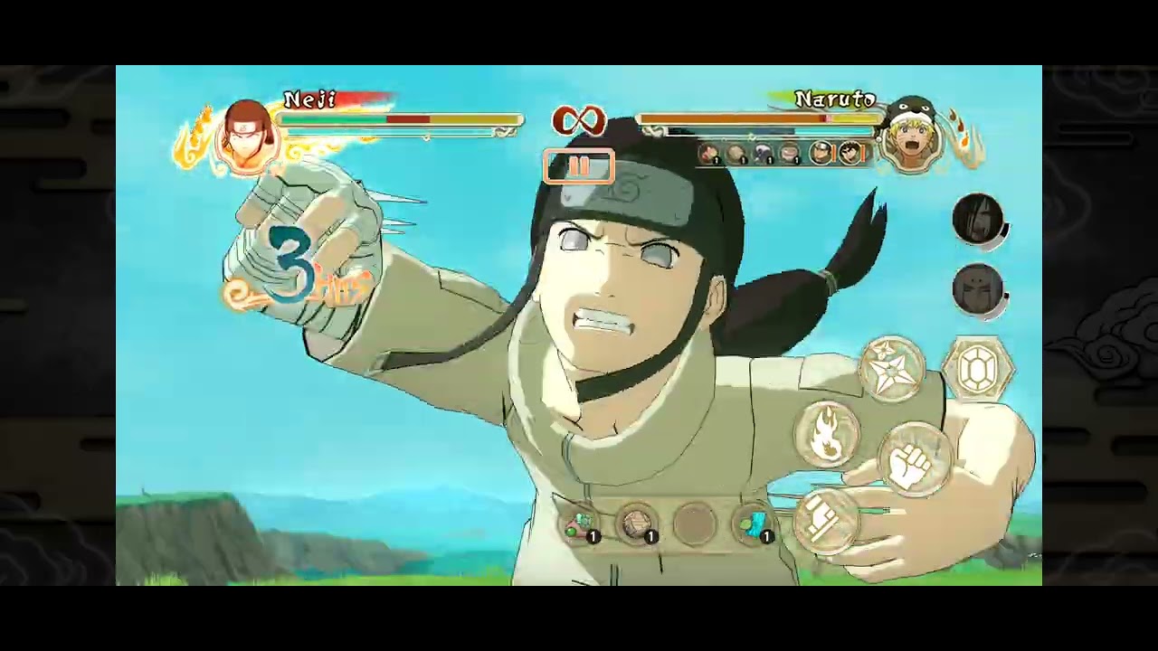 Naruto Ultimate Ninja Storm 1 Mobile (Gameplay) - Free Battle Mode