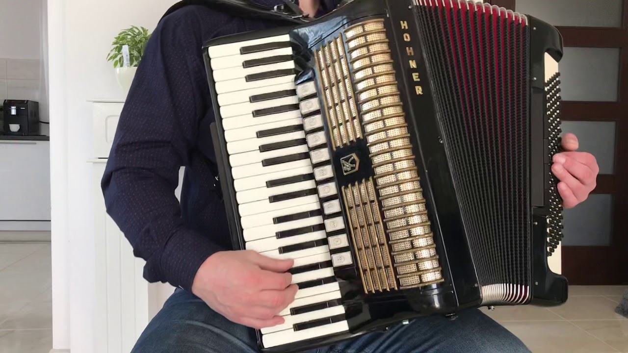 Złoty pierścionek-akordeon Hohner Verdi V musette/po kapitalnym remoncie