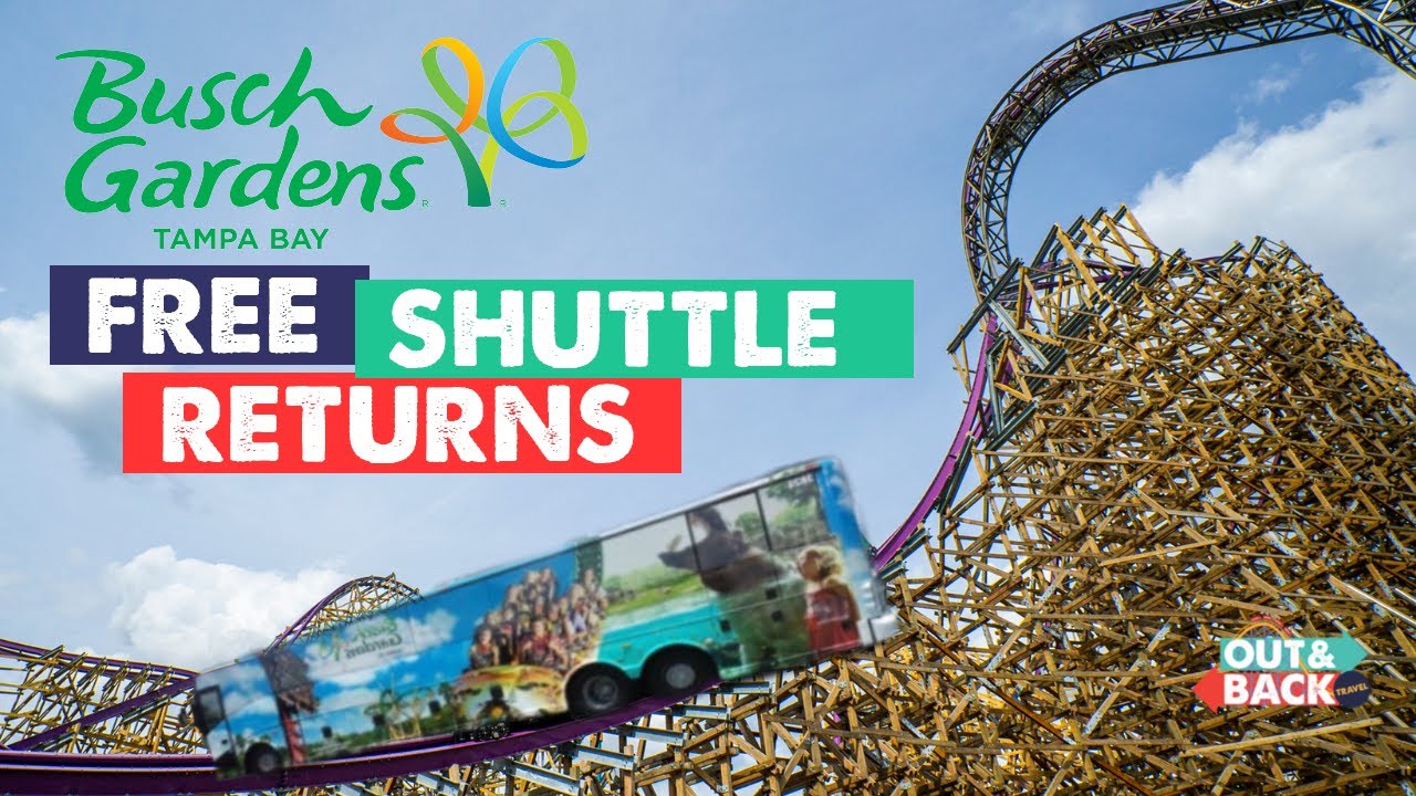 Free Busch Gardens Shuttle Express Returns For 2022