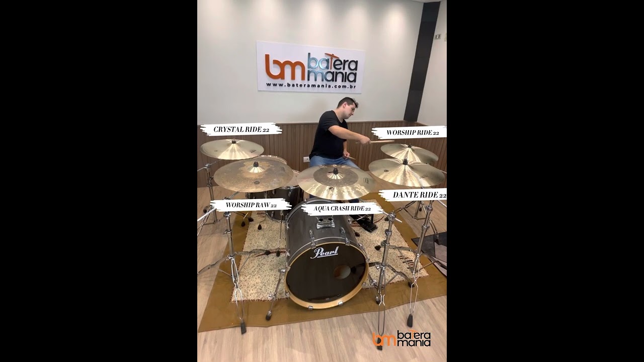 Comparatido RIDES Domene Cymbals 22”