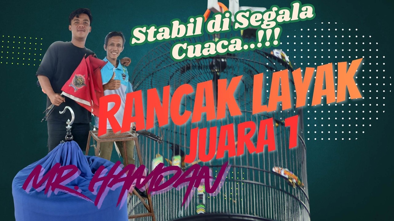 Stabil di Segala Cuaca, Mb. Rancak Layak Juara 1 di Latpres Bona BC