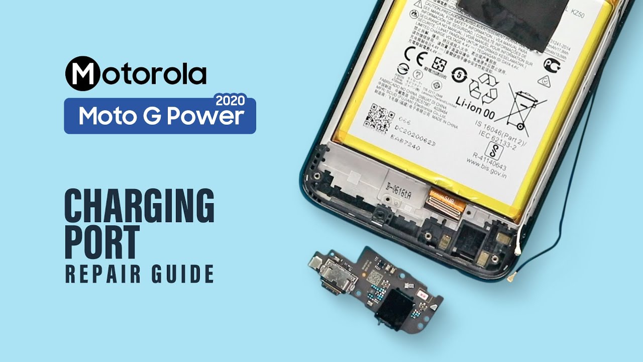 Motorola Moto G8 Power 2020 Charging & Headphone Jack Port Replacement