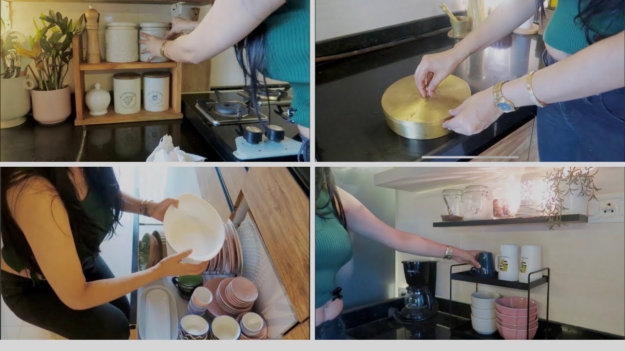 My Organized Indian Kitchen Tour |  Small Kitchen Tour In mumbai