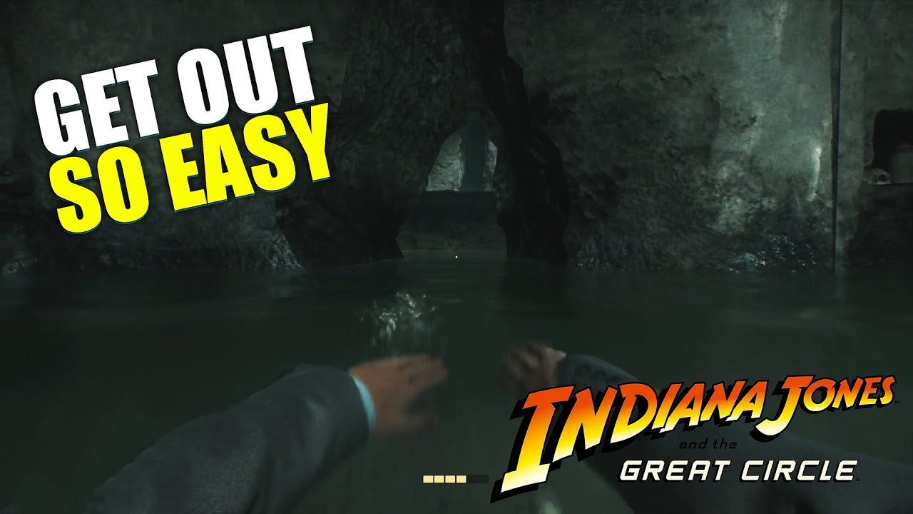 Find a Way Out & Exit the Necropolis - The Stolen Cat Mummy in Indiana Jones and the Great Circle