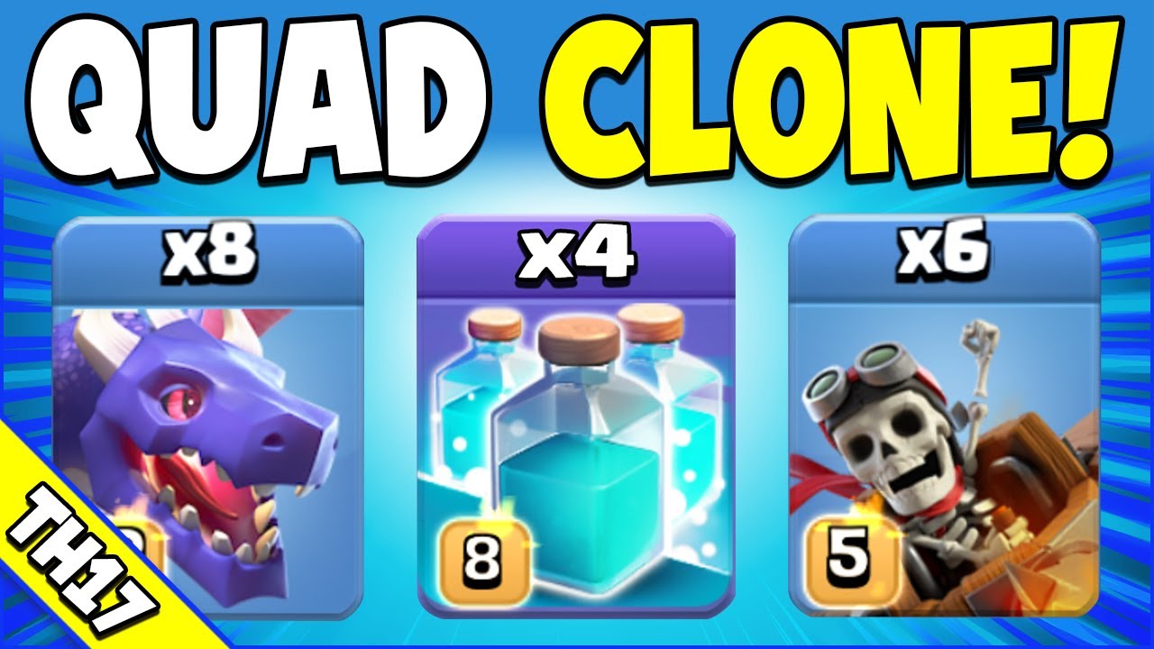Fun: 10/10 Power: 10/10! Easy TH17 Attack Strategy (Clash of Clans)