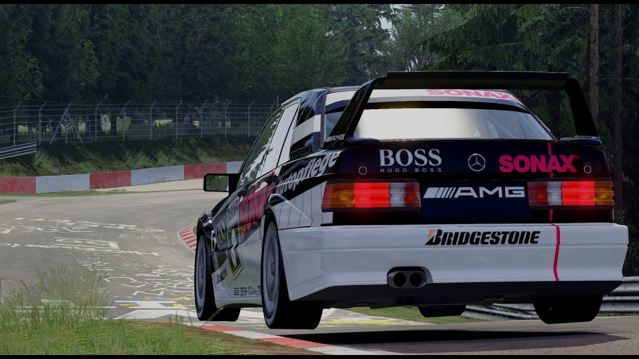 Mercedes-Benz 190E EVO II DTM - Nordschleife World Record 7:15:732 - Assetto Corsa