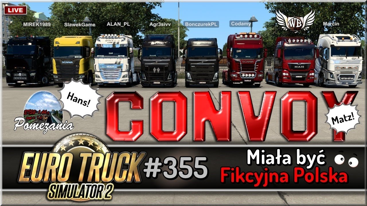 LIVE | Euro Truck Simulator 2 - #355 