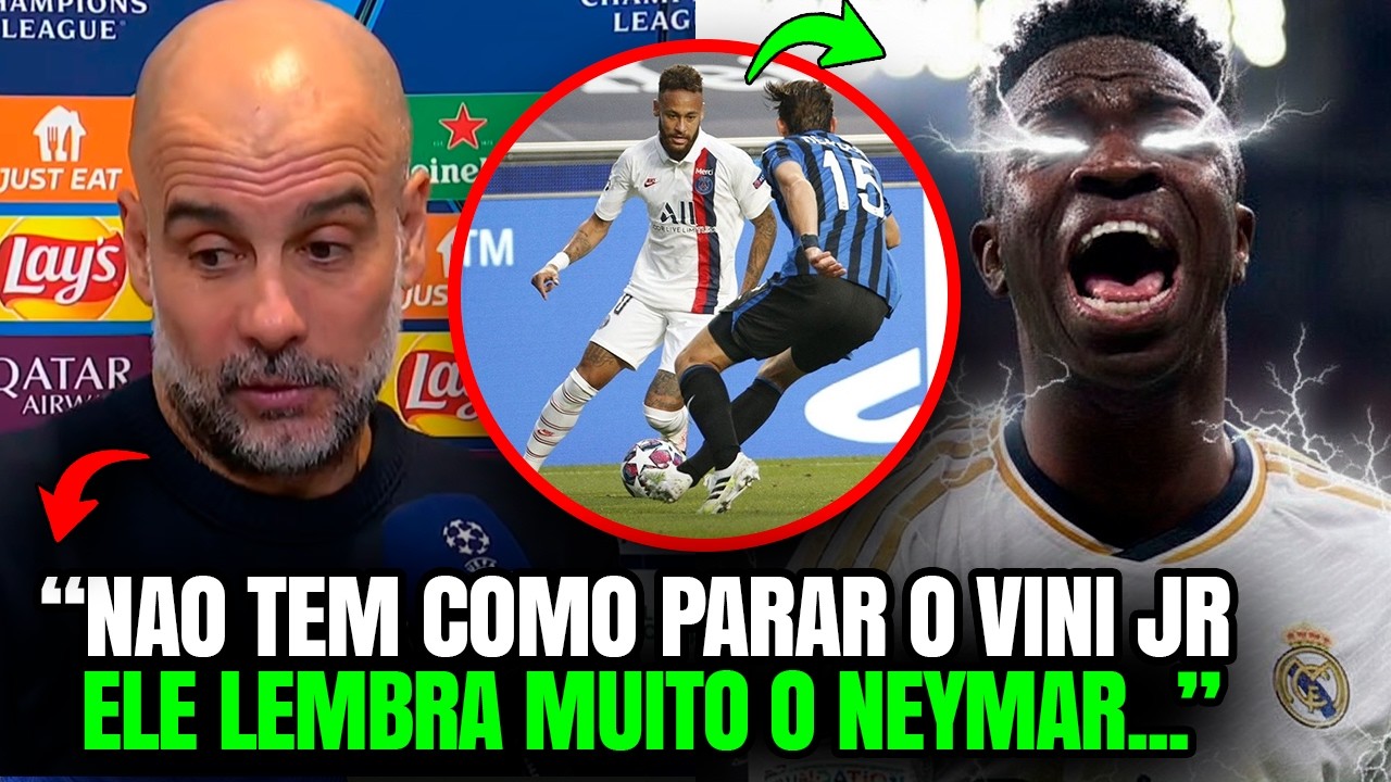 🚨 IMPOSSÍVEL! NEM O PLANO DE GUARDIOLA CONSEGUIU PARAR VINI JR! #realmadrid