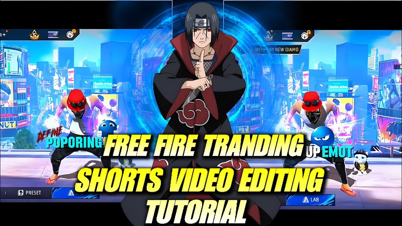 FREE FIRE TRANDING SHORTS VIDEO EDITING TUTORIAL ⚙️📉🎯 